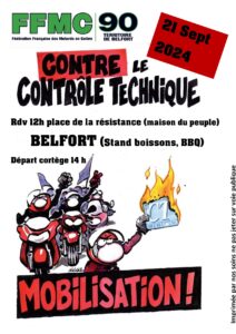 Manifestation anti CT du 21 septembre 2024 @ Belfort, Place de la Résistance (Maison du Peuple)